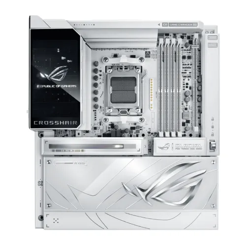 Asus ROG CROSSHAIR X870E GLACIAL AMD AM5 ATX Motherboard